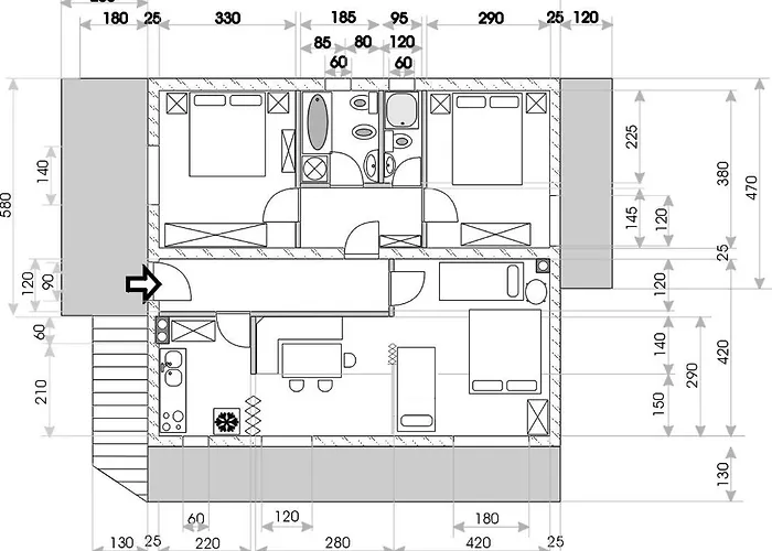 Garden Braut Apartament *